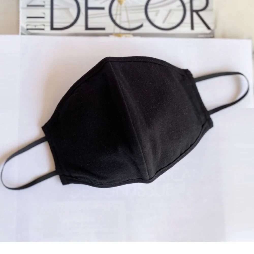 New Black Cotton Face Mask S/M ✨with 2 filters✨